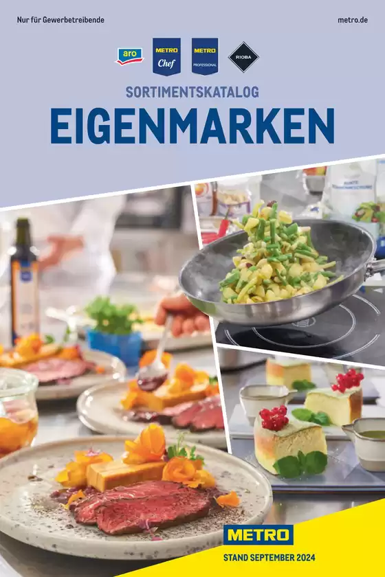 Metro Katalog in Gelsenkirchen | Eigenmarkensortiment | 2026-03-25T00:00:00.000Z - 2026-04-08T00:00:00.000Z