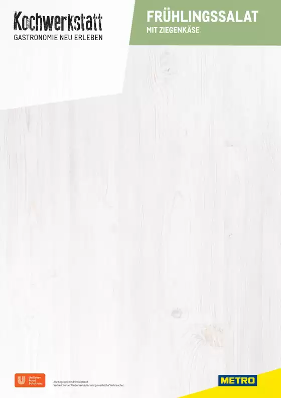 Metro Katalog in Gelsenkirchen | KochwerkstattFlyerFrühling | 2026-03-25T00:00:00.000Z - 2026-04-08T00:00:00.000Z