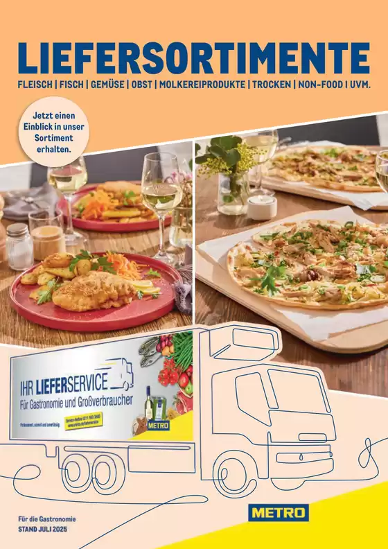 Metro Katalog in Gelsenkirchen | Sortimentskatalog Lieferservice | 2026-03-25T00:00:00.000Z - 2026-04-08T00:00:00.000Z