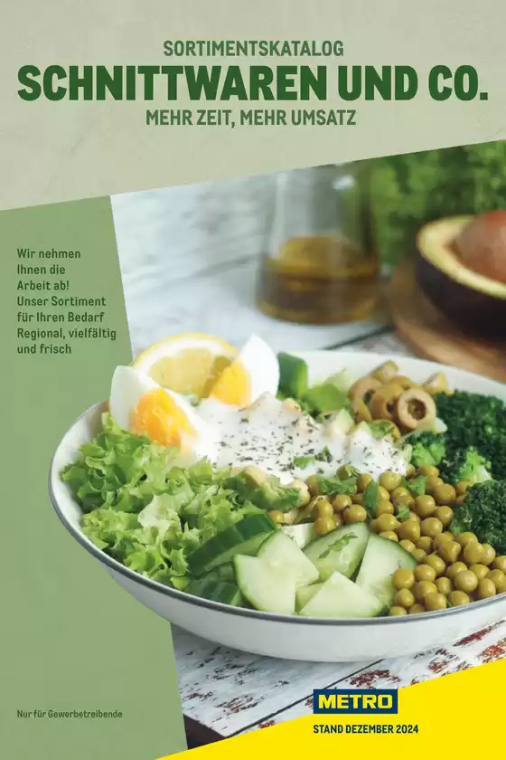Metro Katalog in Gelsenkirchen | METRO - Schnittwaren Spezial | 2026-03-25T00:00:00.000Z - 2026-04-08T00:00:00.000Z