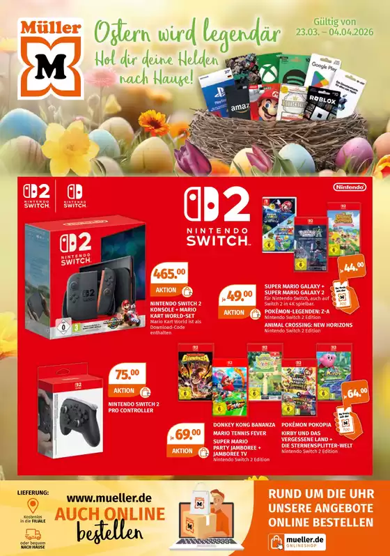 Müller Katalog in Freising | Unsere besten Angebote für Sie | 2026-03-23T00:00:00.000Z - 2026-04-04T00:00:00.000Z