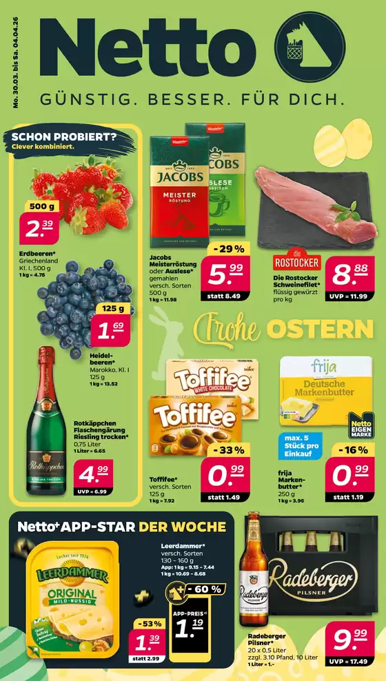 Netto Katalog in Dresden | Tolles Angebot für Schnäppchenjäger | 2026-03-30T00:00:00.000Z - 2026-04-04T00:00:00.000Z