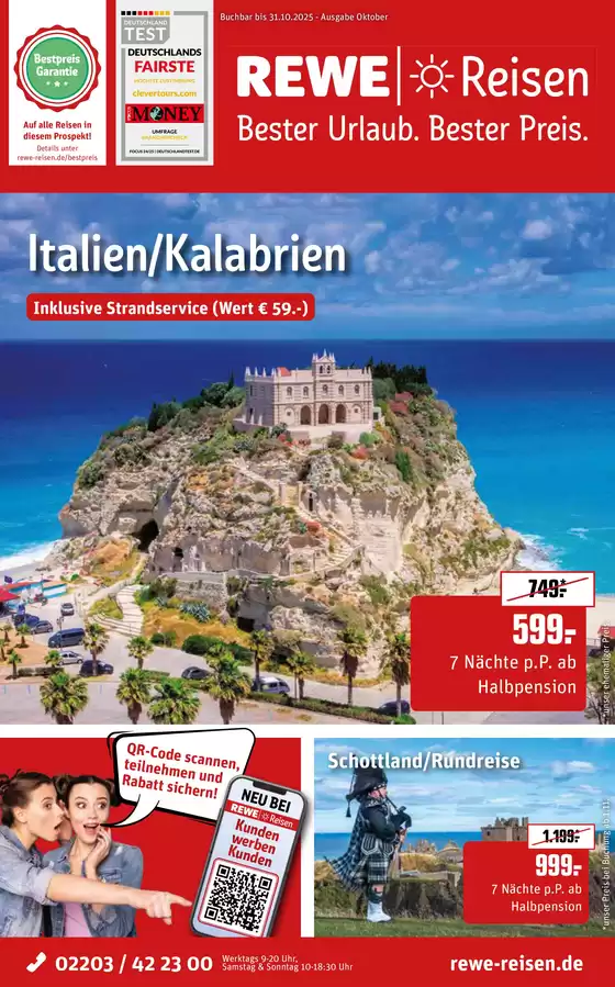 Netto Reisen Katalog in Cottbus | Top-Deals für alle Kunden | 2026-03-25T00:00:00.000Z - 2026-04-08T00:00:00.000Z