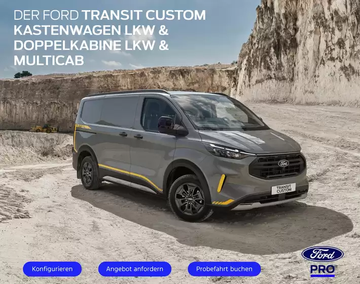 Ford Katalog in Kempen | PL der neue ford transit custom. | 2026-03-25T00:00:00.000Z - 2026-04-08T00:00:00.000Z
