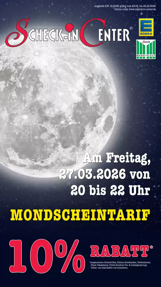 Scheck-in-Center Katalog | Neue Angebote zum Entdecken | 2026-03-23T00:00:00.000Z - 2026-03-28T00:00:00.000Z