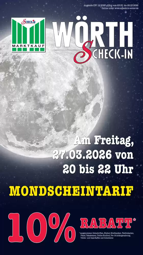 Scheck-in-Center Katalog in Waldbronn | Rabatte und Aktionen | 2026-03-23T00:00:00.000Z - 2026-03-28T00:00:00.000Z