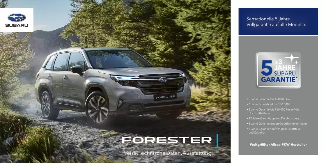 Subaru Katalog in München | Tolles Angebot für Schnäppchenjäger | 2026-03-24T00:00:00.000Z - 2027-03-24T00:00:00.000Z