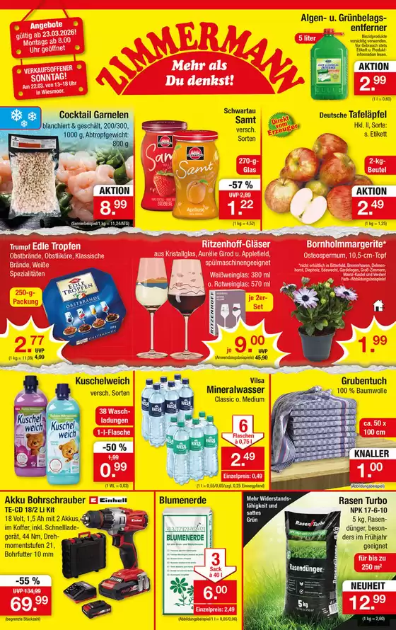 Zimmermann Katalog in Langenhagen | Große Auswahl an Angeboten | 2026-03-25T00:00:00.000Z - 2026-04-08T00:00:00.000Z