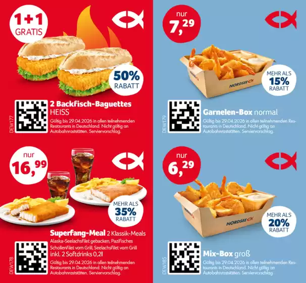 Nordsee Katalog in Oelsnitz-Vogtl | Promo Nordsee | 2026-03-24T00:00:00.000Z - 2026-04-29T00:00:00.000Z