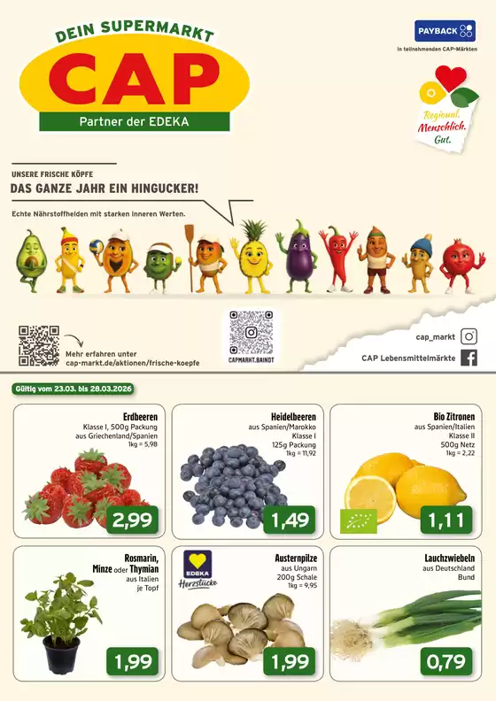CAP Markt Katalog in Herbrechtingen | Neue Angebote zum Entdecken | 2026-03-23T00:00:00.000Z - 2026-03-28T00:00:00.000Z