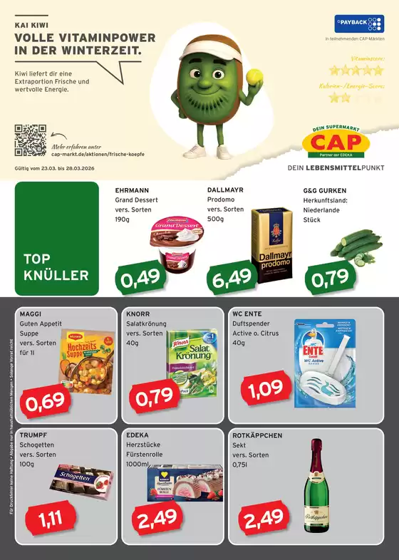 CAP Markt Katalog in Herbrechtingen | VOLLE VITAMINPOWER IN DER WINTERZEIT | 2026-03-23T00:00:00.000Z - 2026-03-28T00:00:00.000Z