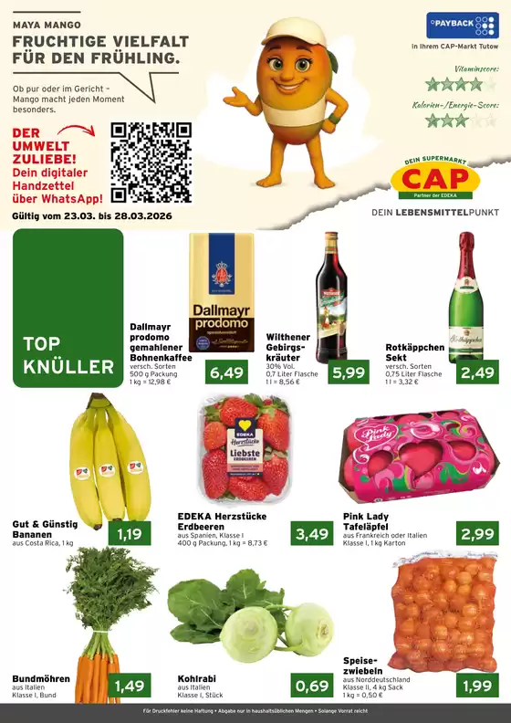 CAP Markt Katalog in Heidenheim an der Brenz | FRUCHTIGE VIELFALT FÜR DEN FRÜHLING | 2026-03-23T00:00:00.000Z - 2026-03-28T00:00:00.000Z