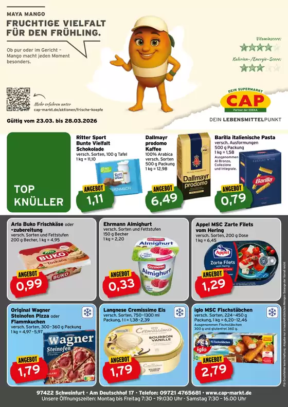 CAP Markt Katalog in Heidenheim an der Brenz | Top-Angebote für Sparfüchse | 2026-03-23T00:00:00.000Z - 2026-03-28T00:00:00.000Z