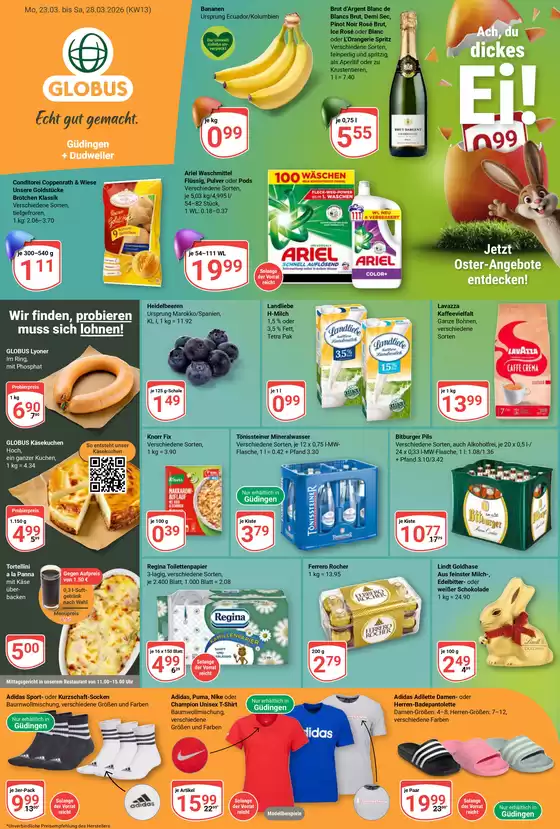 Globus Katalog in Völklingen | Exklusive Deals und Schnäppchen | 2026-03-23T00:00:00.000Z - 2026-03-28T00:00:00.000Z