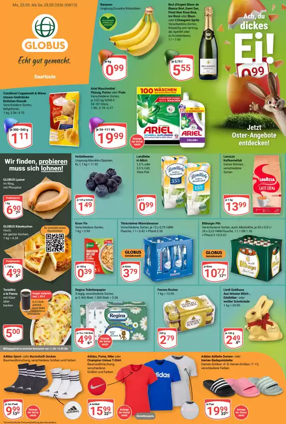 Globus Katalog in Völklingen | Top-Deals und Rabatte | 2026-03-23T00:00:00.000Z - 2026-03-28T00:00:00.000Z