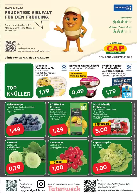 CAP Markt Katalog in Heidenheim an der Brenz | Exklusive Deals und Schnäppchen | 2026-03-23T00:00:00.000Z - 2026-03-28T00:00:00.000Z