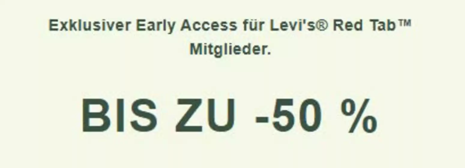 Levi's Katalog in Saarbrücken | Bis Zu -50%  | 2026-03-27T00:00:00.000Z - 2026-04-21T00:00:00.000Z