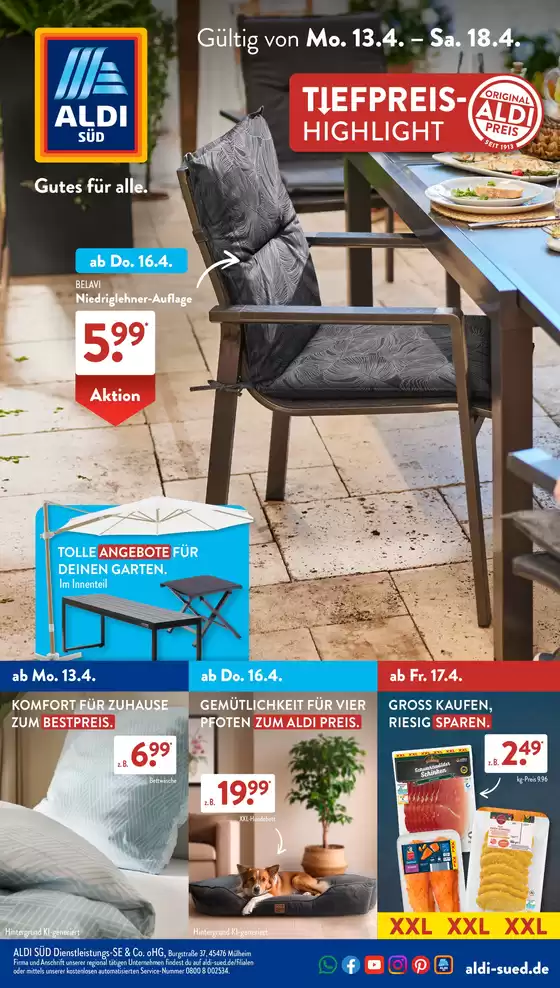 Aldi Süd Katalog | Gutes Fur Alle | 2026-04-13T00:00:00.000Z - 2026-04-18T00:00:00.000Z