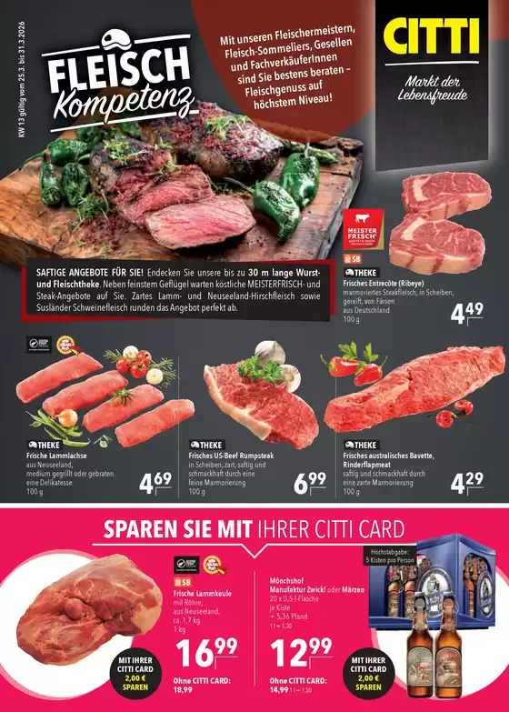 CITTI Markt Katalog | Wochenangebote | 2026-03-30T00:00:00.000Z - 2026-03-31T00:00:00.000Z