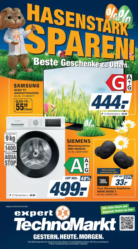 Expert Technomarkt Katalog | Best Geschenke Zu Ostern | 2026-03-30T00:00:00.000Z - 2026-04-04T00:00:00.000Z