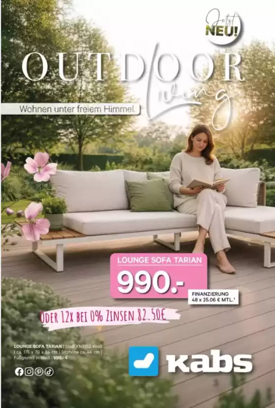 Kabs Polsterwelt Katalog | Lounge Sofa Tarian | 2026-03-31T00:00:00.000Z - 2026-04-30T00:00:00.000Z