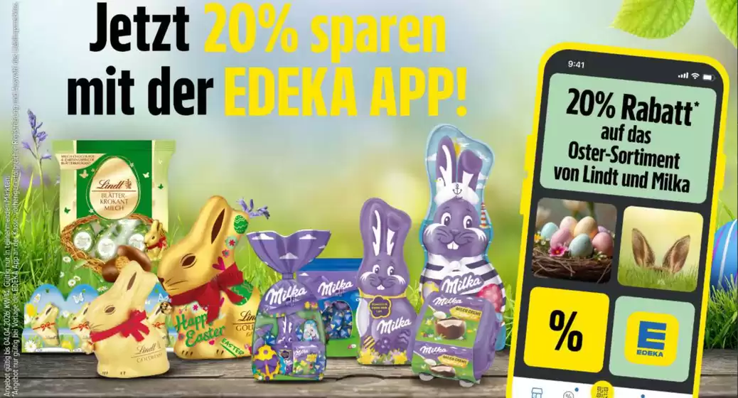 NP Discount Katalog in Ellerbek | Jetzt 20% Sparen Mit Der Edeka App! | 2026-04-01T00:00:00.000Z - 2026-04-04T00:00:00.000Z