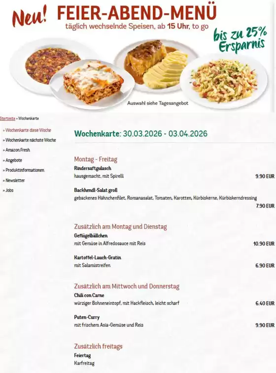 Vinzenzmurr Katalog in Neckarsulm | Feier - Abend - Menu | 2026-04-02T00:00:00.000Z - 2026-04-03T00:00:00.000Z