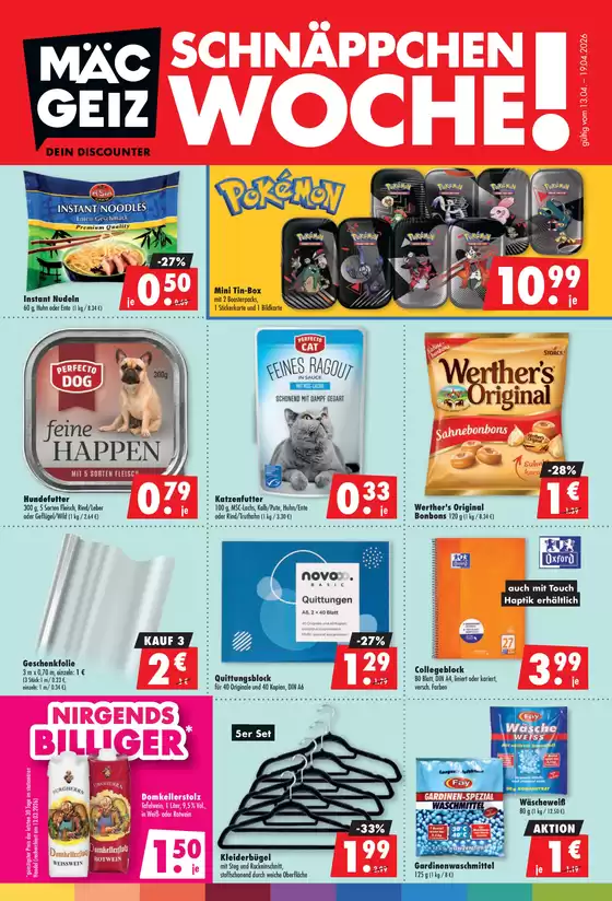 Mäc Geiz Katalog in Trier | Unsere besten Angebote für Sie | 2026-04-13T00:00:00.000Z - 2026-04-19T00:00:00.000Z