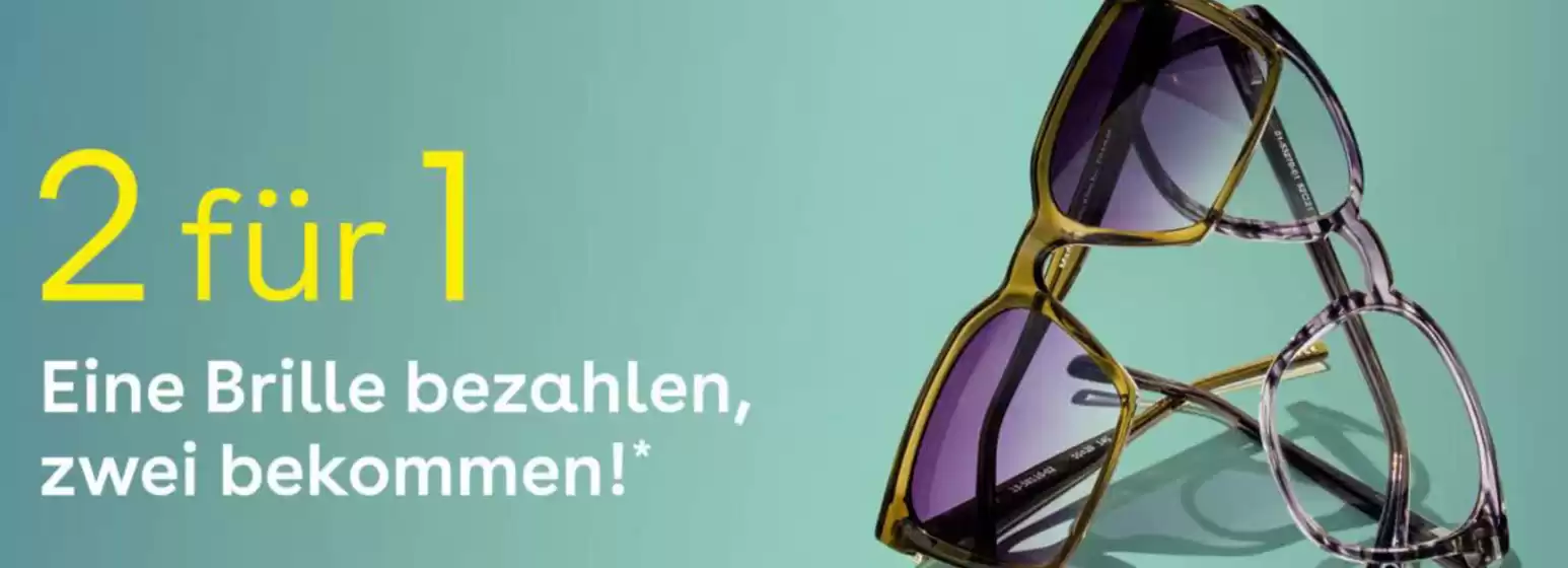 Binder Optik Katalog in Waghäusel | 2 Fur 1 | 2026-04-03T00:00:00.000Z - 2026-04-21T00:00:00.000Z