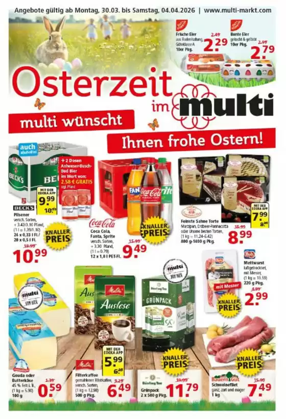 Multi  Markt Katalog | Osterzeit  | 2026-04-03T00:00:00.000Z - 2026-04-04T00:00:00.000Z