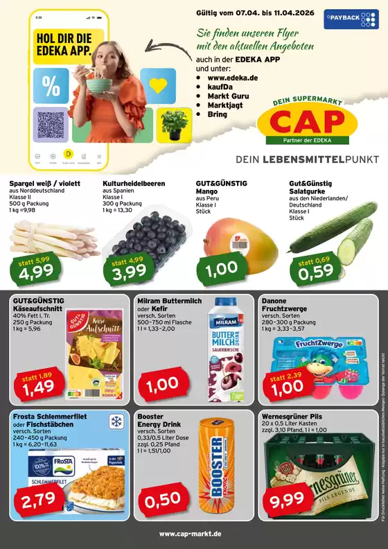 CAP Markt Katalog in Nellingen | Aktuelle Sonderaktionen | 2026-04-07T00:00:00.000Z - 2026-04-11T00:00:00.000Z