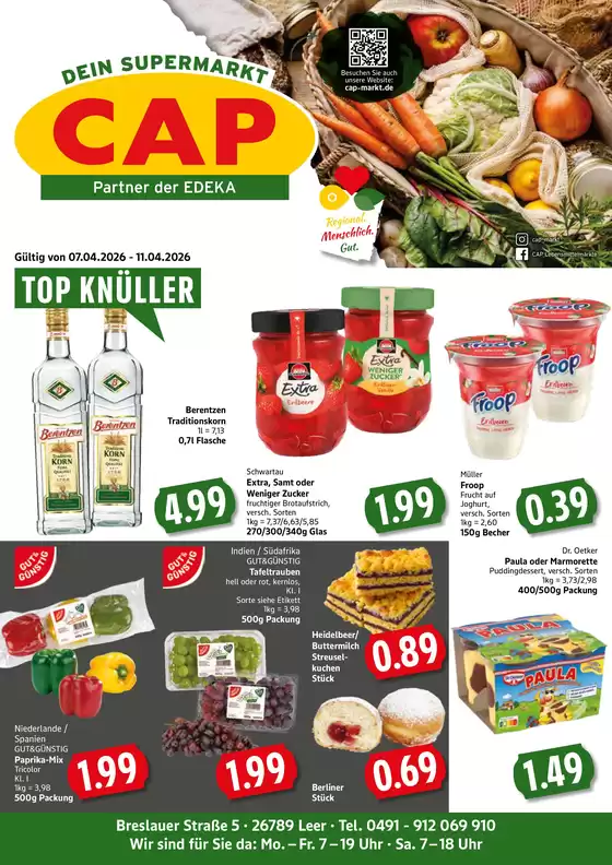 CAP Markt Katalog in Nellingen | Große Auswahl an Angeboten | 2026-04-07T00:00:00.000Z - 2026-04-11T00:00:00.000Z