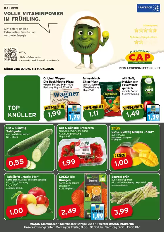 CAP Markt Katalog in Nellingen | Exklusive Deals und Schnäppchen | 2026-04-07T00:00:00.000Z - 2026-04-11T00:00:00.000Z