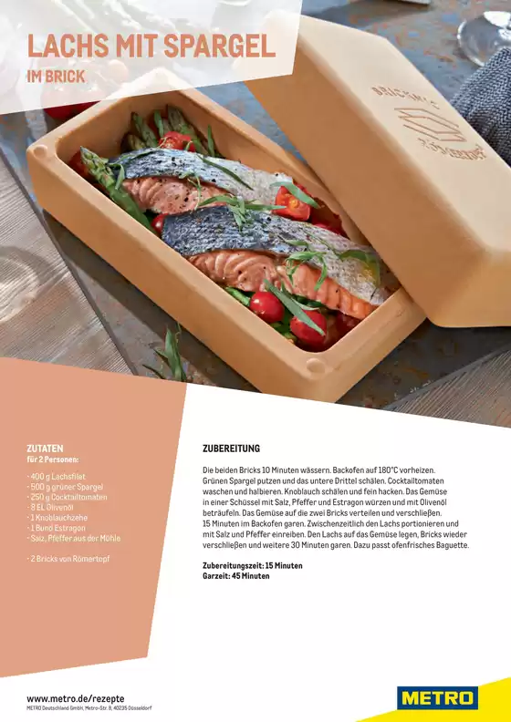 Metro Katalog in Salach | Lachs mit Spargel | 2026-04-03T00:00:00.000Z - 2026-04-13T00:00:00.000Z