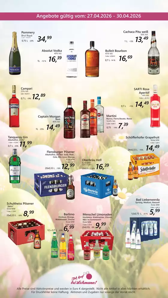 Getränke Lehmann Katalog | Angebote gültig`  | 2026-04-27T00:00:00.000Z - 2026-04-30T00:00:00.000Z