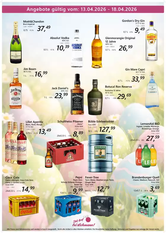 Getränke Lehmann Katalog | Bigg Sale | 2026-04-13T00:00:00.000Z - 2026-04-18T00:00:00.000Z