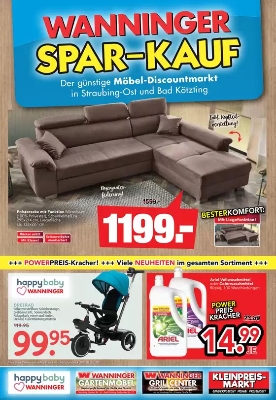 Möbel Wanninger Katalog | Wanninger Spar-Kauf | 2026-04-07T00:00:00.000Z - 2026-04-11T00:00:00.000Z