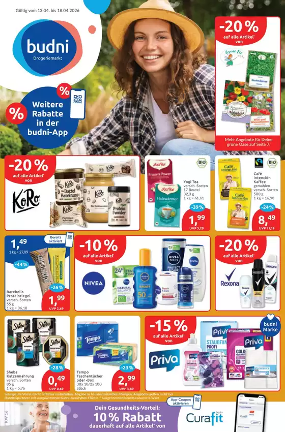 Budni Katalog | Unsere besten Schnäppchen | 2026-04-13T00:00:00.000Z - 2026-04-18T00:00:00.000Z