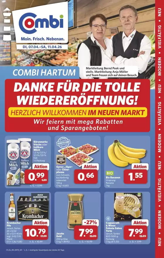 Combi Markt Katalog | Unsere besten Schnäppchen | 2026-04-07T00:00:00.000Z - 2026-04-11T00:00:00.000Z
