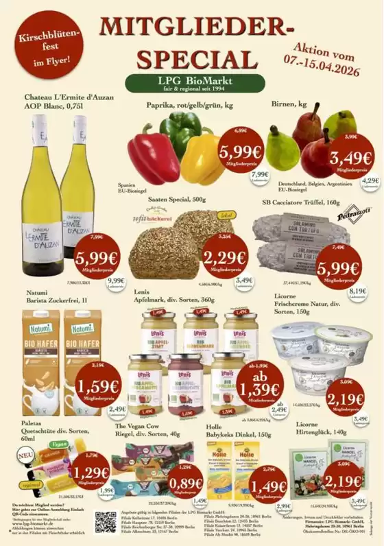 LPG Biomarkt Katalog | Aktueller Flyer | 2026-04-07T00:00:00.000Z - 2026-04-15T00:00:00.000Z