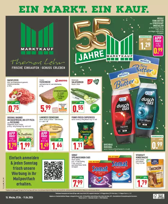 Marktkauf Katalog | Unsere besten Deals für Sie | 2026-04-07T00:00:00.000Z - 2026-04-11T00:00:00.000Z