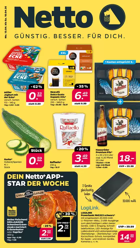 Netto Katalog | Aktuelle Schnäppchen und Angebote | 2026-04-13T00:00:00.000Z - 2026-04-18T00:00:00.000Z
