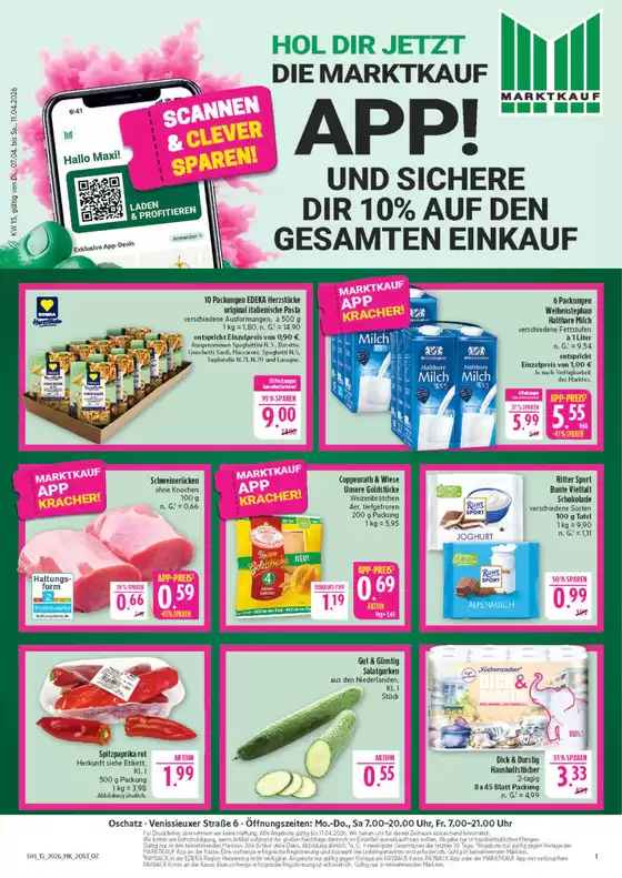 Marktkauf Katalog | Top-Angebote für Sparfüchse | 2026-04-07T00:00:00.000Z - 2026-04-11T00:00:00.000Z