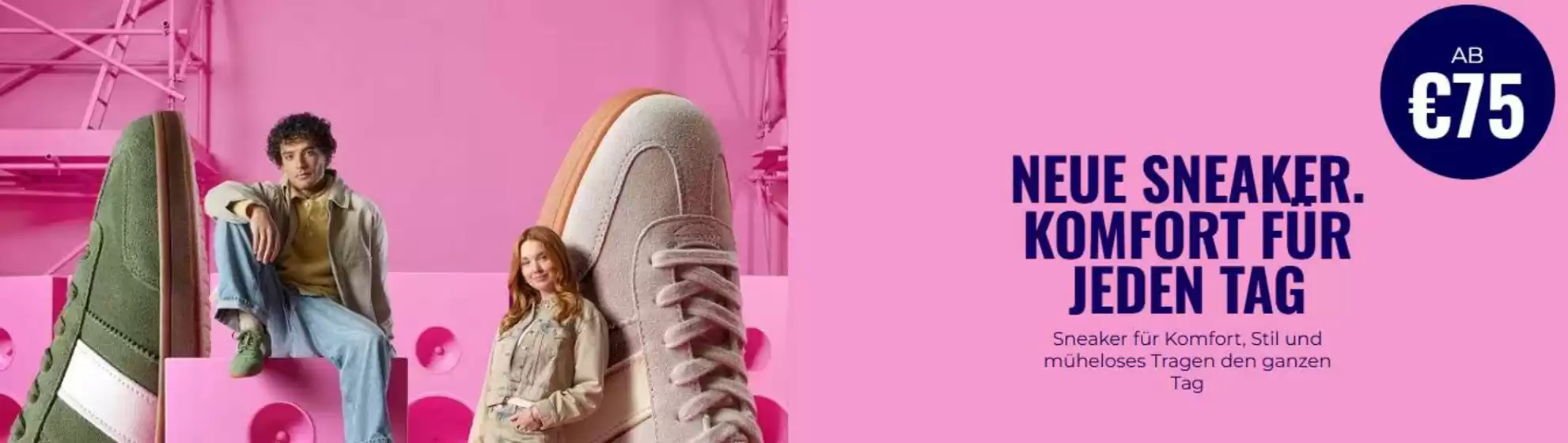 Clarks Katalog | Neue Sneaker Komfort Fur Jeden Tag | 2026-04-08T00:00:00.000Z - 2026-04-27T00:00:00.000Z