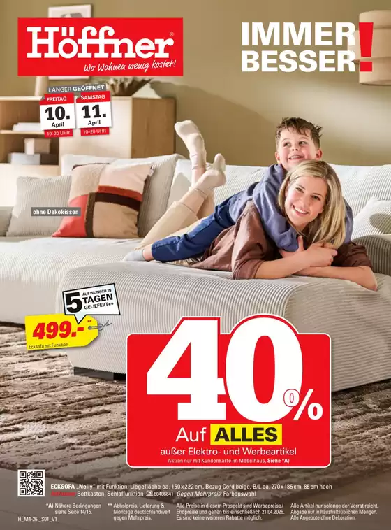 Höffner Katalog | Höffner flugblatt | 2026-04-08T00:00:00.000Z - 2026-04-21T00:00:00.000Z