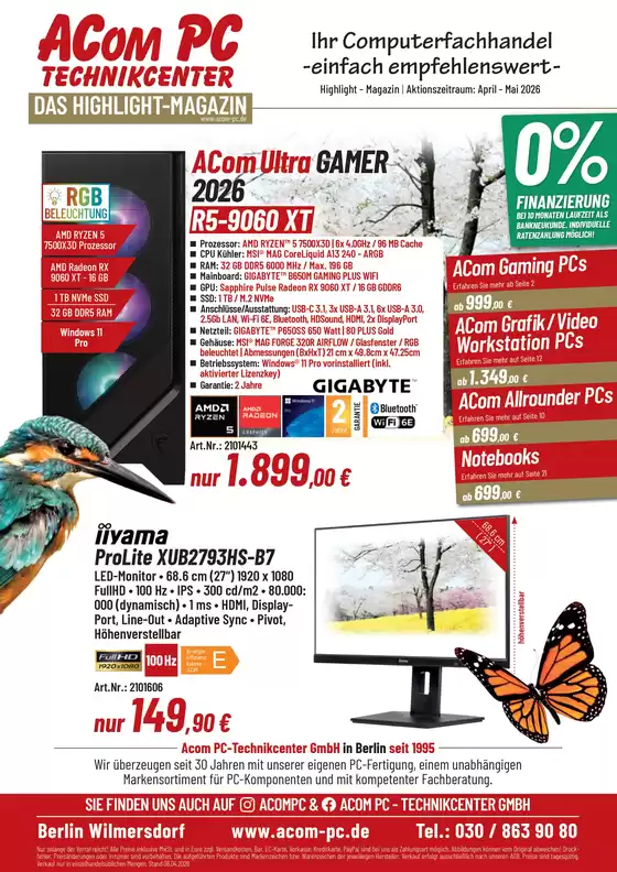 ACom PC Katalog | Ihr Computerfachhandeleinfach Empfehlenswert | 2026-04-08T00:00:00.000Z - 2026-05-31T00:00:00.000Z