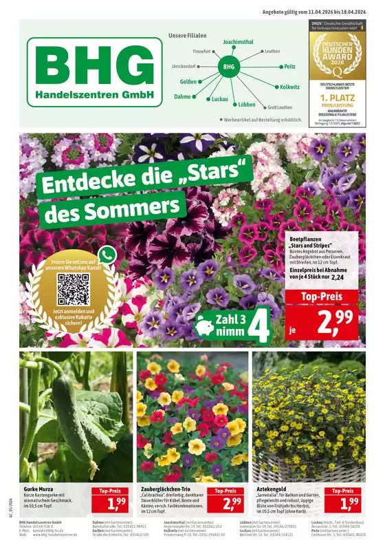 BHG Handelszentren Katalog in Neumünster | Entdecke die „ Stars“ des Sommers | 2026-04-11T00:00:00.000Z - 2026-04-18T00:00:00.000Z