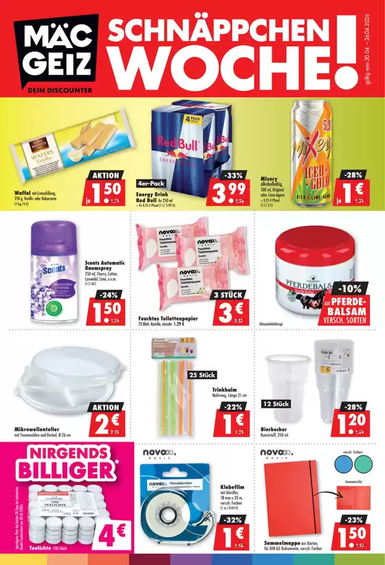 Mäc Geiz Katalog in Edewecht | Top-Angebote für Sparfüchse | 2026-04-20T00:00:00.000Z - 2026-04-26T00:00:00.000Z