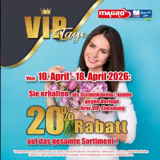 Kaufhaus Magro Katalog | 20% Rabatt  | 2026-04-14T00:00:00.000Z - 2026-04-28T00:00:00.000Z
