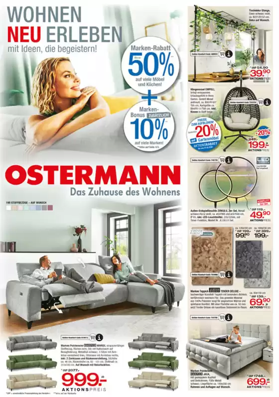 Ostermann Möbel Katalog | Das Zahause Des Wohnens | 2026-04-14T00:00:00.000Z - 2026-04-27T00:00:00.000Z